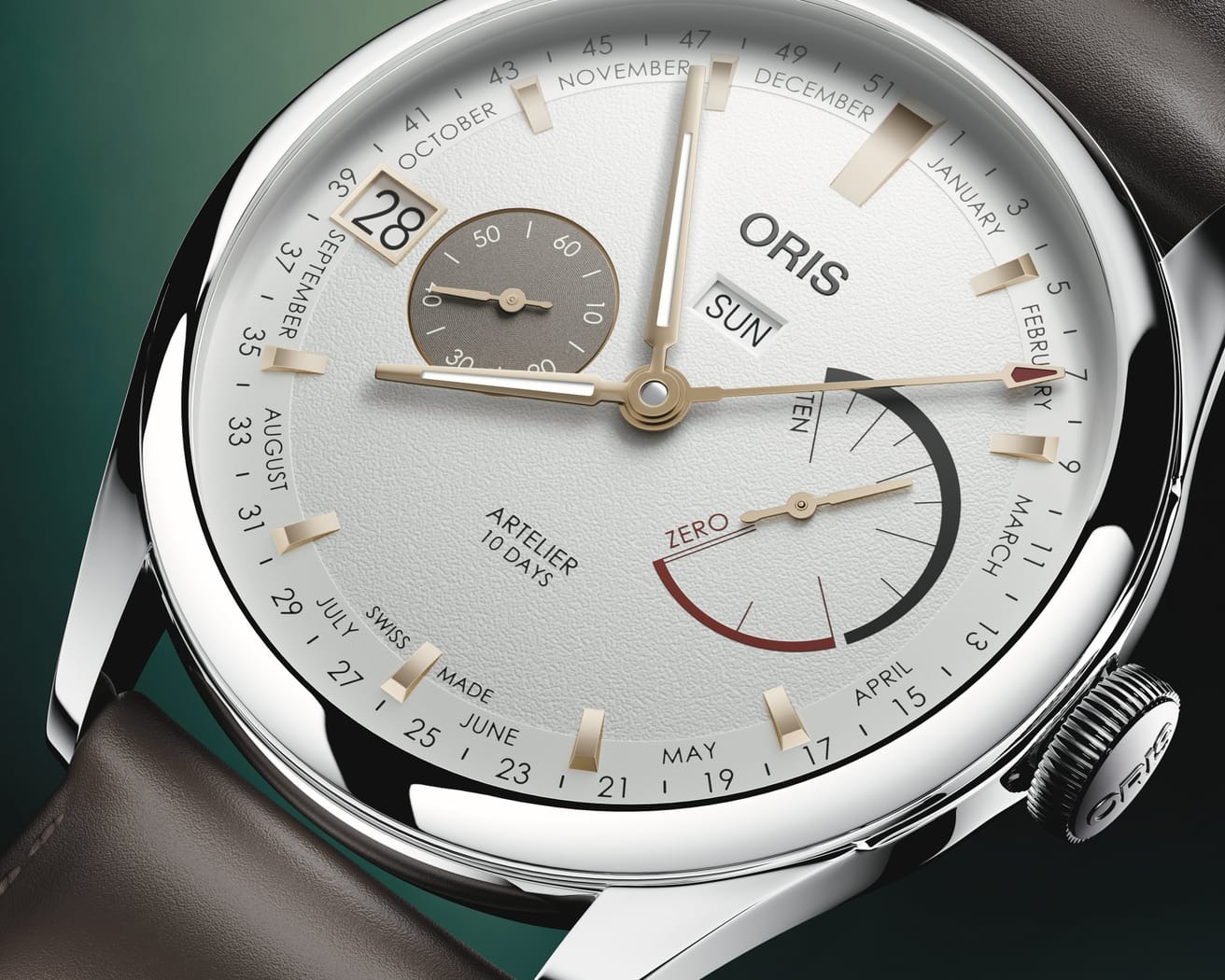 オリス(ORIS) NEW アートリエ キャリバー 113 43mm ホワイト 01 113